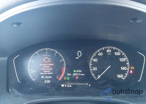 2023 Honda Civic Sport из США, поврежденный, VIN 2HGFE2F51PH510956